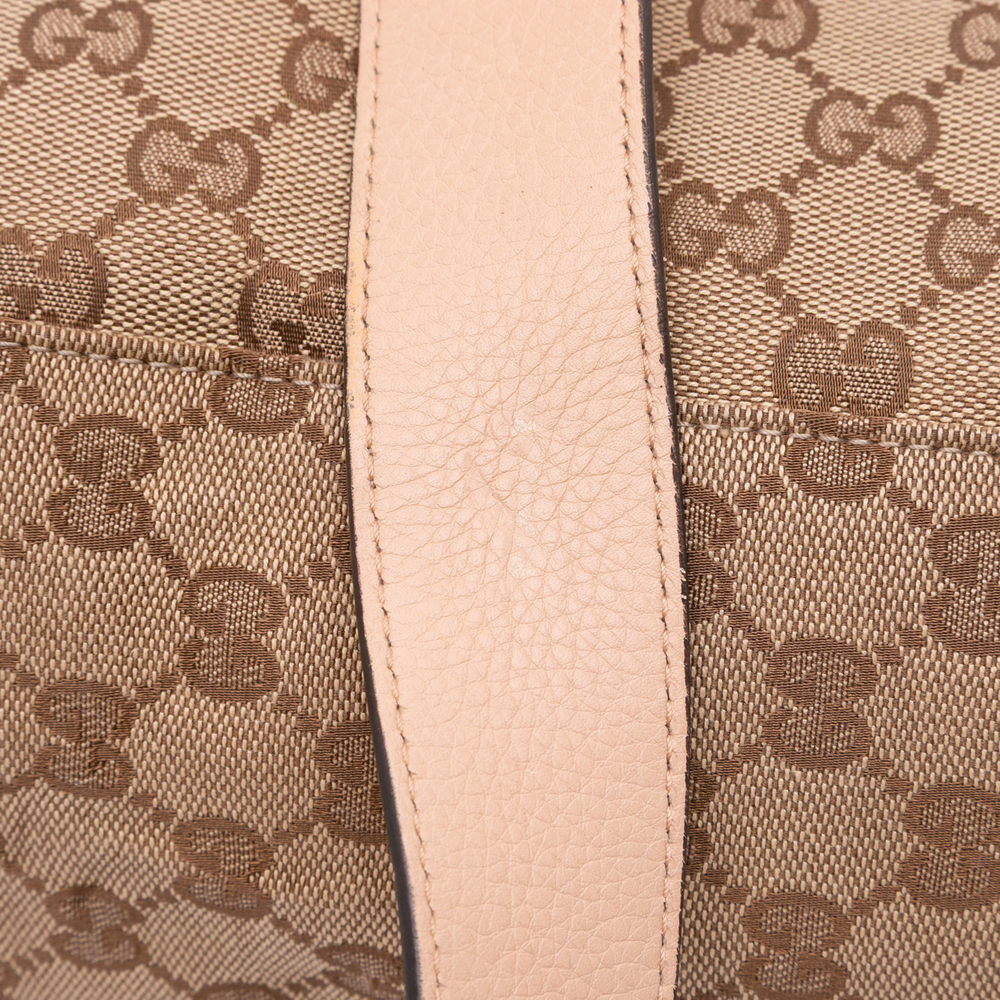 Pre-Loved Gucci Large GG Canvas Icon Bit Satchel - Picture 10 of 12